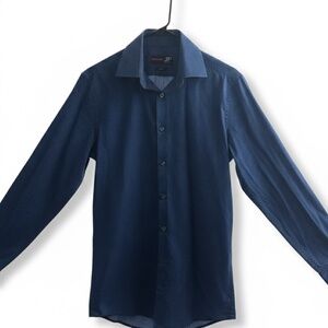 F J. Ferrar Slim Fit Stretch Dress Shirt